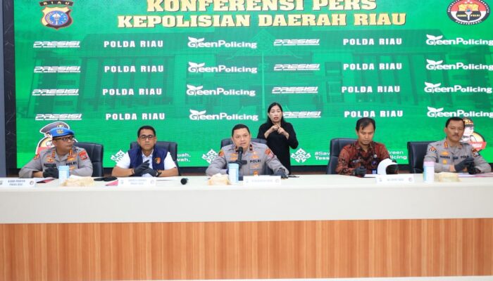 Polda Riau Amankan Heroin dari Dua Tersangka di Bengkalis, Ditaksir Bernilai Rp68 Miliar