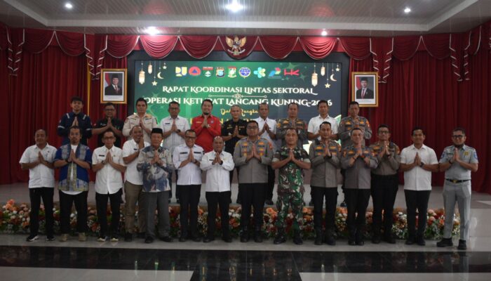 Kapolres Kampar Pimpin Rapat Koordinasi Operasi Ketupat Lancang Kuning 2026, Perkuat Sinergi Jelang Idul Fitri