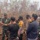 Dansat Brimob Polda Riau Turun Langsung Tinjau dan Pemadaman Karhutla di Dumai
