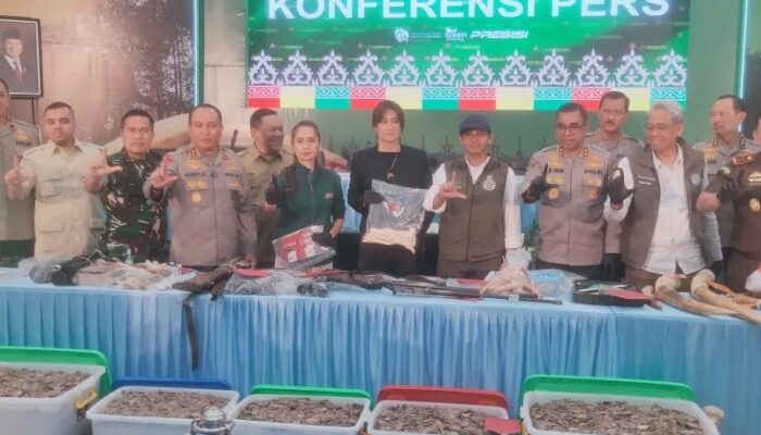 Polda Riau tetapkan 15 Tersangka Kasus Kematian Gajah Kepala Terpotong