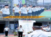 APEL PENUTUP PIKET HARI RAYA IDULFITRI, KALAPAS BANGKINANG APRESIASI DEDIKASI PETUGAS SELAMA TIGA HARI PELAYANAN PRIMA