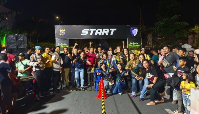 Peserta dan Pengunjung Membludak, Go Sprint Go Green Seri III Diserbu Generasi Muda