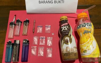 Satresnarkoba Polres Pohuwato Gerebek 7 Kasus Narkoba: 11 Tersangka Ditahan, Satu Jaringan Lintas Provinsi