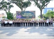 Apel Pagi Personel Polda Jambi, Kapolda Apresiasi Dan Tekankan Kesehatan, Pelayanan Usai Idul Fitri 1447 H/2026 M