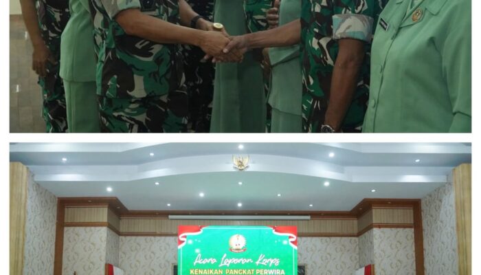 Danrem 042/Gapu Brigjen TNI Nyamin Pimpin Kenaikan Pangkat Perwira, Tegaskan Ini Bukan Sekadar Formalitas