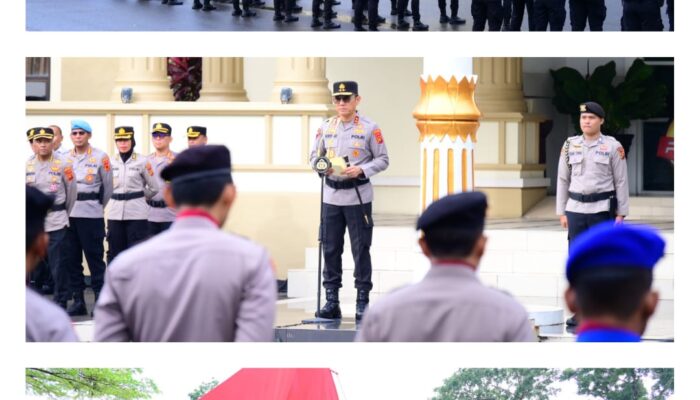 Upacara Kesadaran Nasional, Kapolda Jambi Irjen Pol. Krisno H. Siregar Tekankan Disiplin dan Pelayanan Publik