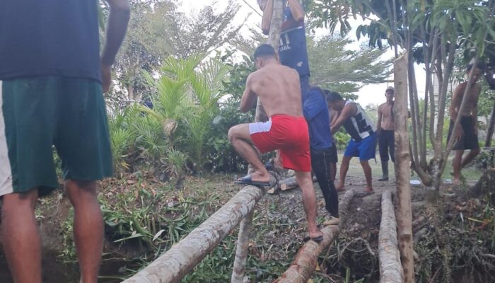Pembangunan Jembatan Merah Putih Dimulai, Akses Sementara Disiapkan Warga dan Polri