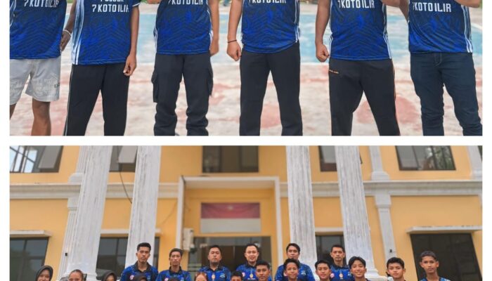 Polsek VII Koto Ilir Support Dan Ciptakan Generasi Muda Sehat Ber’Prestasi Melalui Bidang Olahraga Volley Ball