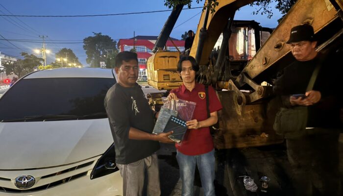 Polres Bungo Serahkan Excavator ke Polda Riau, Ini Penjelasan Kasatreskrim AKP Ilham Tri Kurnia