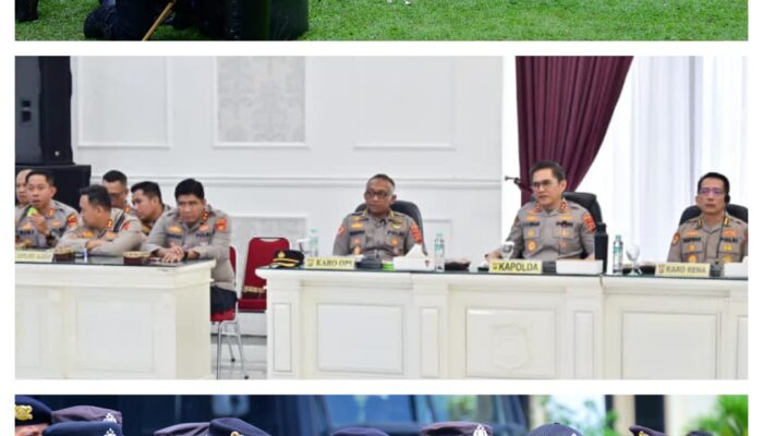 Polda Jambi Gelar Latihan Sispamkota, Antisipasi Dinamika Kamtibmas Jelang Agenda Nasional