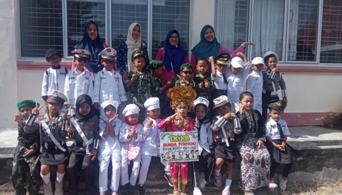 Meriah dan Penuh Semangat, TK Bunda Terpadu Bukit Payung Ramaikan Karnaval Hari Anak Nasional 2026 di Bangkinang Muara Uwai