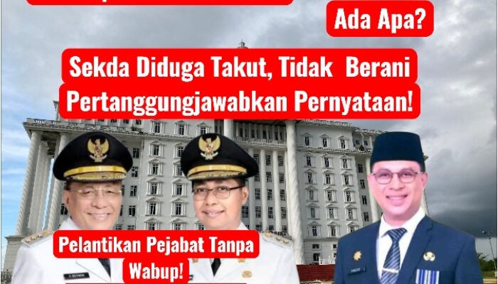 Retak di Hari Kartini: Pelantikan Pejabat Rohil Tanpa Wabup, Aroma Konflik Politik Pemerintah Rokan Hilir Kian Mencuat