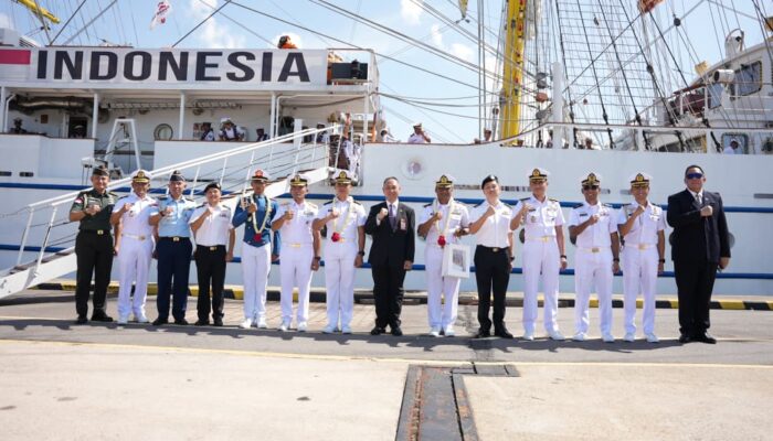 KRI Bima Suci Tiba Di Changi Naval Base Singapura, Lanjutkan Misi Diplomasi Kartika Jala Krida (KJK) 2026