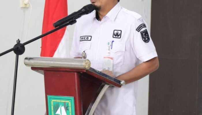 Camat Pinggir Dukung Kodim 0303 Bengkalis Sukseskan TMMD ke-128