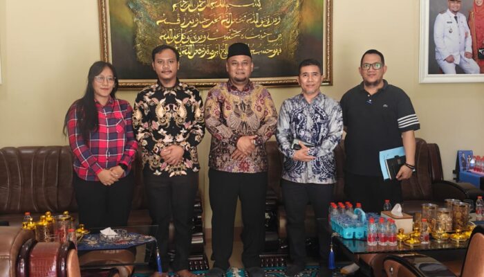 Audiensi Media Merpati Anugrah Bersama Wabup Siak, Perkuat Sinergi Informasi Publik