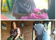 Nyata Kepedulian Secara Langsung Yang Menyentuh Hati Dari Ibu Jaminah, istri Calon Kades Kemantan No.2 Samsudin (Bujang)