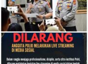 Polda Jambi Tegaskan Larangan Live Streaming Saat Bertugas, Jaga Profesionalitas Anggota