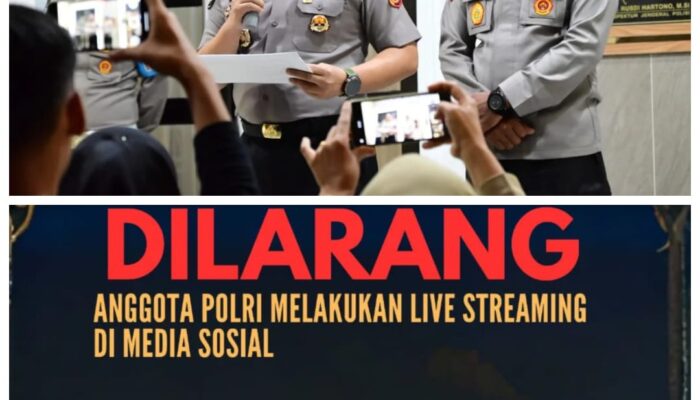Polda Jambi Tegaskan Larangan Live Streaming Saat Bertugas, Jaga Profesionalitas Anggota