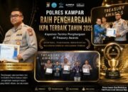 Polres Kampar Raih Penghargaan IKPA Terbaik Tahun 2025, Kapolres Terima Penghargaan Di Treasury Awards