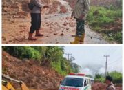 Longsor Tutupi Jalan Lintas Kerinci–Bangko, Polda Jambi Imbau Masyarakat Waspada Longsor Susulan