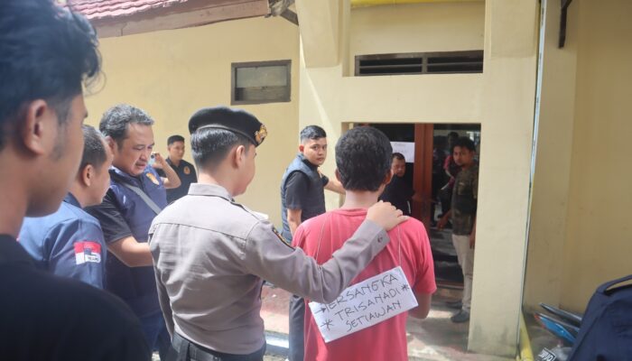 Polres Bungo Gelar Rekonstruksi Kasus Tindak Pidana Pembunuhan Di Tanah Tumbuh