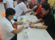 Lapas Pekanbaru Gandeng Puskesmas Sapta Taruna, Warga Binaan Antusias Ikuti Cek Kesehatan Gratis
