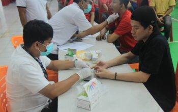 Lapas Pekanbaru Gandeng Puskesmas Sapta Taruna, Warga Binaan Antusias Ikuti Cek Kesehatan Gratis