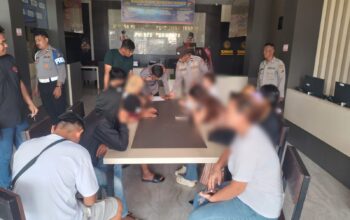 Polres Pohuwato Lakukan Razia Pekat, Amankan Pasangan Diduga Bukan Suami Istri