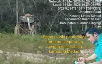 Anggota Viki Halangi Wartawan dan Bawa Sajam Saat Liputan Tambang Ilegal di Desa Kasang Limau Sundai