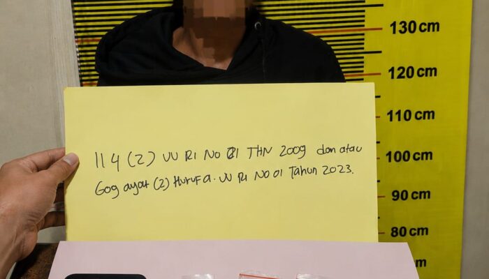 Diduga Nekat Edarkan Sabu Seorang Pria Di Kampung Lubuk Berhasil Di Bekuk Tim Satresnarkoba Polres Bungo