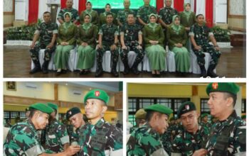 Danrem 042/Gapu Tekankan Profesionalisme Saat Pimpin Penyerahan Jabatan Kasrem dan Sertijab Kasipers