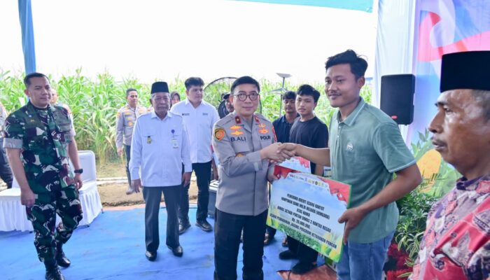 Wakapolda Jambi Brigjen Pol. B. Ali Hadiri Gelar Panen Raya Jagung Serentak Kuartal II 2026, Dukung Program Ketahanan Pangan Nasional