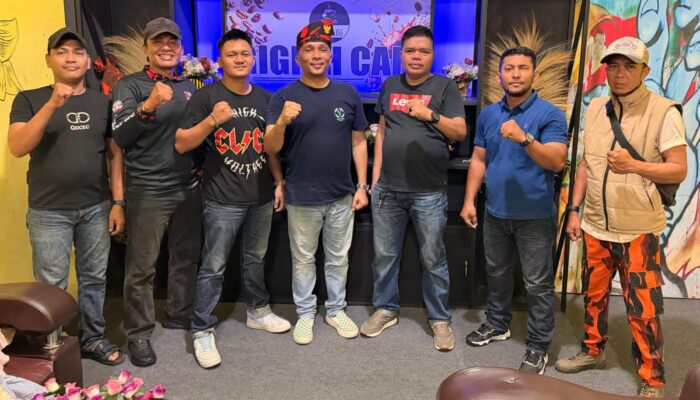 Dankoti Pekanbaru Eri Bukik Hadiri Acara Lomba Karaoke yang Diadakan oleh HANKAM MPC Pekanbaru di Gigiah Cafe