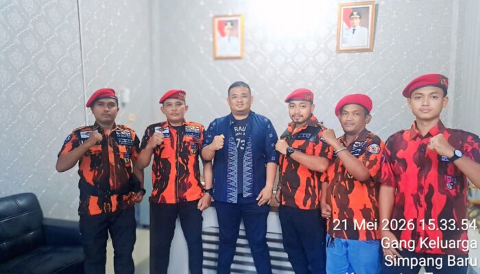 KOTI PP Kota Pekanbaru Jalin Silaturahmi dan Audiensi dengan Camat Bina Widya