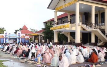 Polres Pohuwato Gelar Sholat Idul Adha 1447 H, Tegaskan Semangat Qurban dan Pelestarian Lingkungan