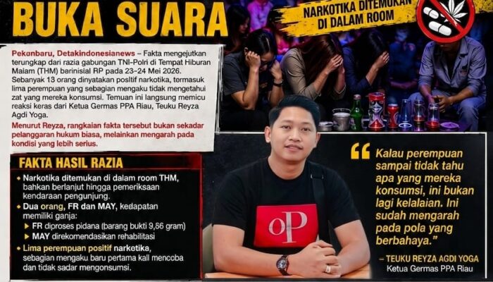 RAZIA MALAM BONGKAR REALITA THM RP: PEREMPUAN JADI PIHAK PALING RENTAN, GERMAS PPA Riau BUKA SUARA