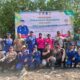Jelang HUT Bhayangkara ke-80, Ditpolairud Polda Jambi dan Polres Tanjab Barat Tanam 2.000 Mangrove serta Tebar 2.000 Bibit Ikan