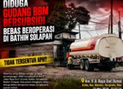 Tidak Tersentuh APH, Diduga Gudang BBM Bersubsidi Bebas Beroperasi di Bathin Solapan