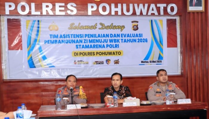 AKBP Busroni: Komitmen Polres Pohuwato Perkuat Pelayanan Publik Menuju WBK 2026
