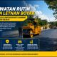 Perawatan Rutin Jalan Letnan Boyak, Akses Menuju Kantor Bupati Kampar Kian Nyaman Dilalui