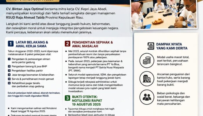 DUGAAN REKAYASA ADMINISTRASI, WANPRESTASI BERAT, DAN INDIKASI PENYIMPANGAN YANG BERPOTENSI MERUGIKAN KEUANGAN NEGARA