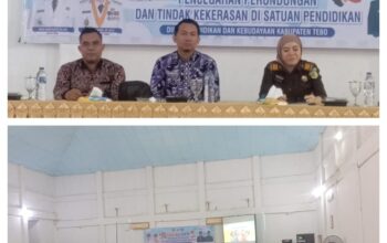 ‎Dinas Pendidikan Tebo Gelar Sosialisasi Pencegahan Perundungan dan Tindak Kekerasan di Satuan Pendidikan