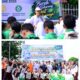 Polda Jambi Sambut Hari Bhayangkara Ke-80 Gelar Gerakan Bersama Bersih Lingkungan Road To Presisi Merdeka Run 2026