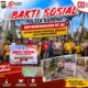 HUT Bhayangkara ke-80, Lintas Sektor Gotong Royong Bersihkan Jembatan Lima’u Manis