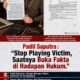 Bukan Narasi, Bukan Sensasi, Kini Saatnya Pembuktian