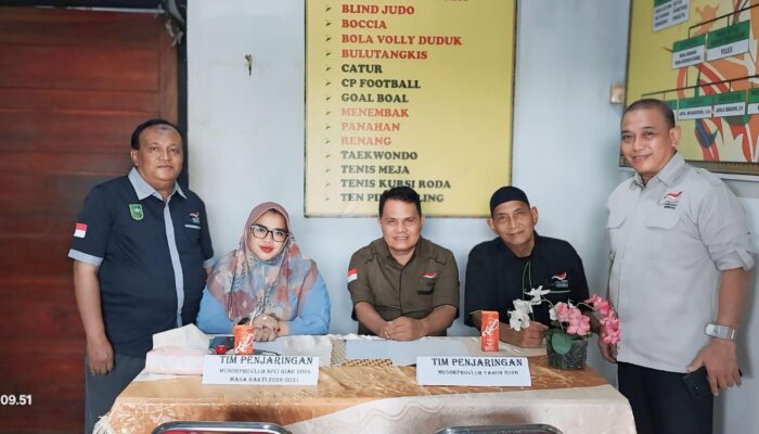 NPC Riau Buka Pendaftaran Musorprovlub Pemilihan Ketua NPC Riau