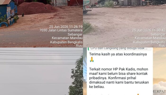 Diduga 3 Gudang Ambarita Terus Beroperasi, Bungkamnya Kepala DMPTSP Bengkalis Picu Tanda Tanya Publik