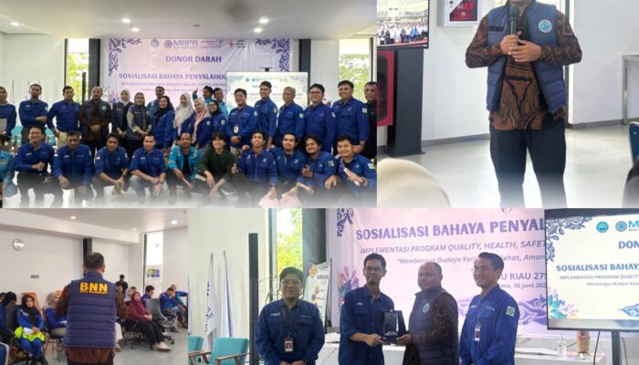 Kolaborasi BNNK Pekanbaru dan Medco Ratch Power Riau Ciptakan Lingkungan Kerja Bersinar Tanpa Narkoba