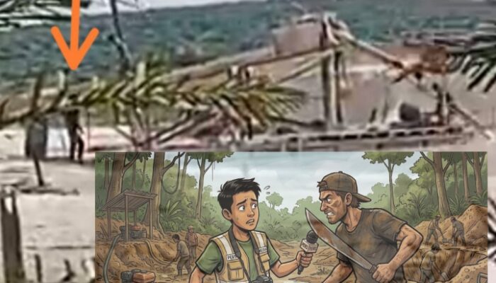 Ancam Jurnalis Pakai Sajam, Aparat Harus Tindak Tegas Pemilik PETI Malik Af, Ison, dan Timbul Regar!