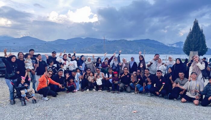 Korembi Korda Riau Bersama Family Gathering Merayakan Anniversarry Ke-9 Di Salah Satu Wisata Alahan Panjang